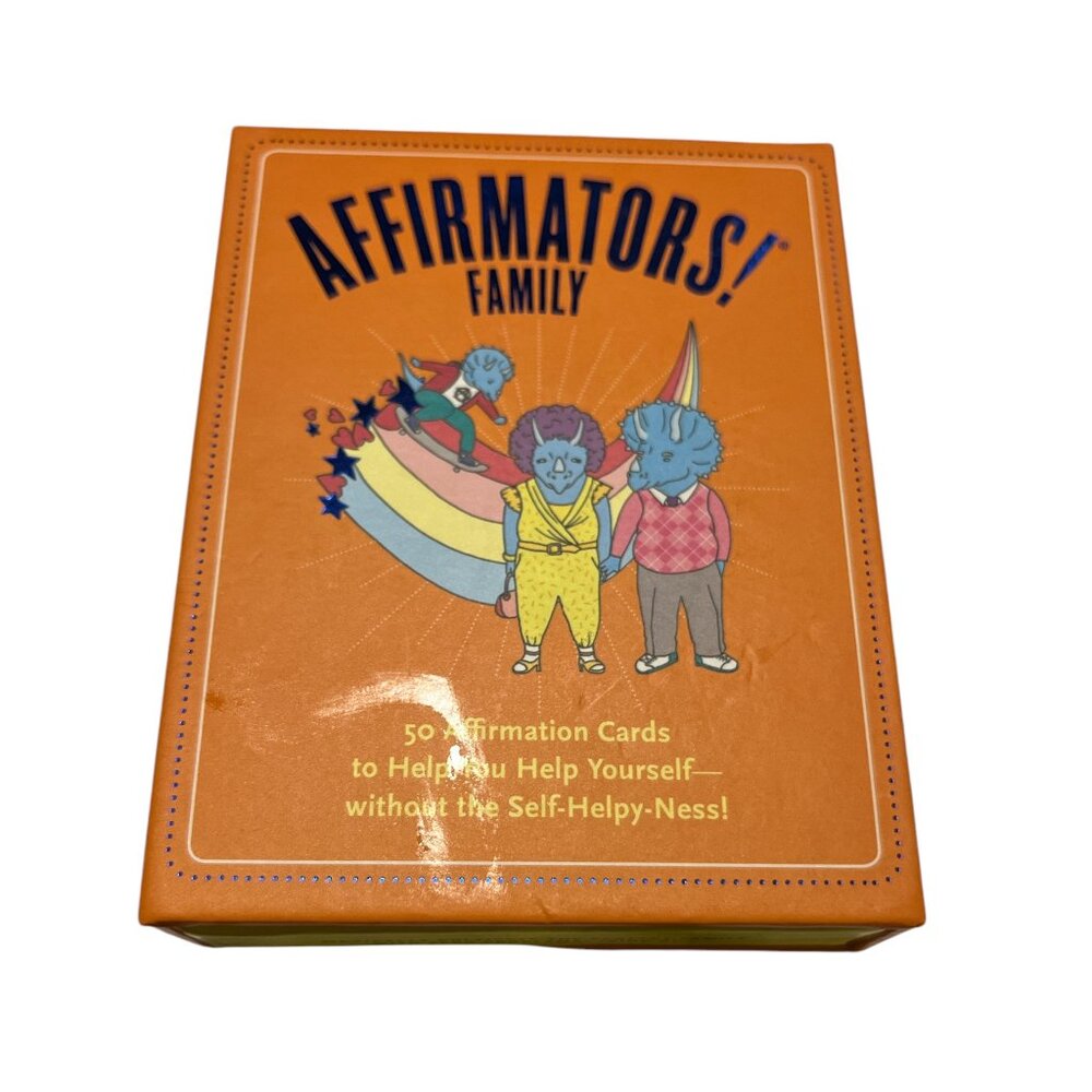 KNOCK KNOCK Affirmators! Family Daily Affirmations Cards for Families Self Help